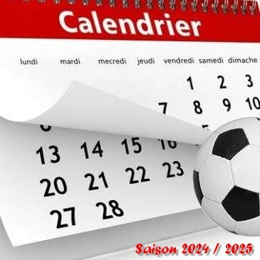 Les calendriers FFF (Cosne A) et Ligue (Cosne B, U18 R1 et U16 R2) sont disponibles