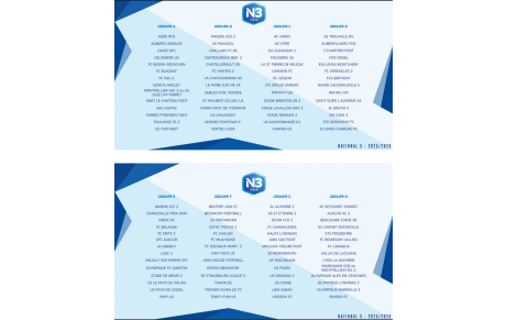 LES GROUPES N3 SONT PUBLIÉS