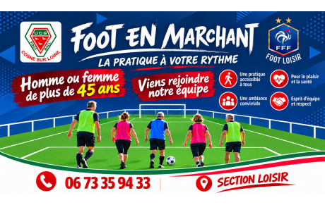 Et si on s'essayait au "Foot en Marchant" ?